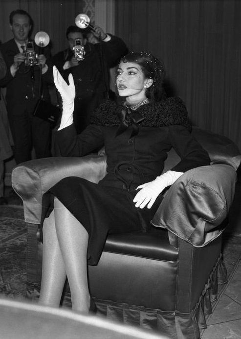 MARIA CALLAS SAID IT BEST...