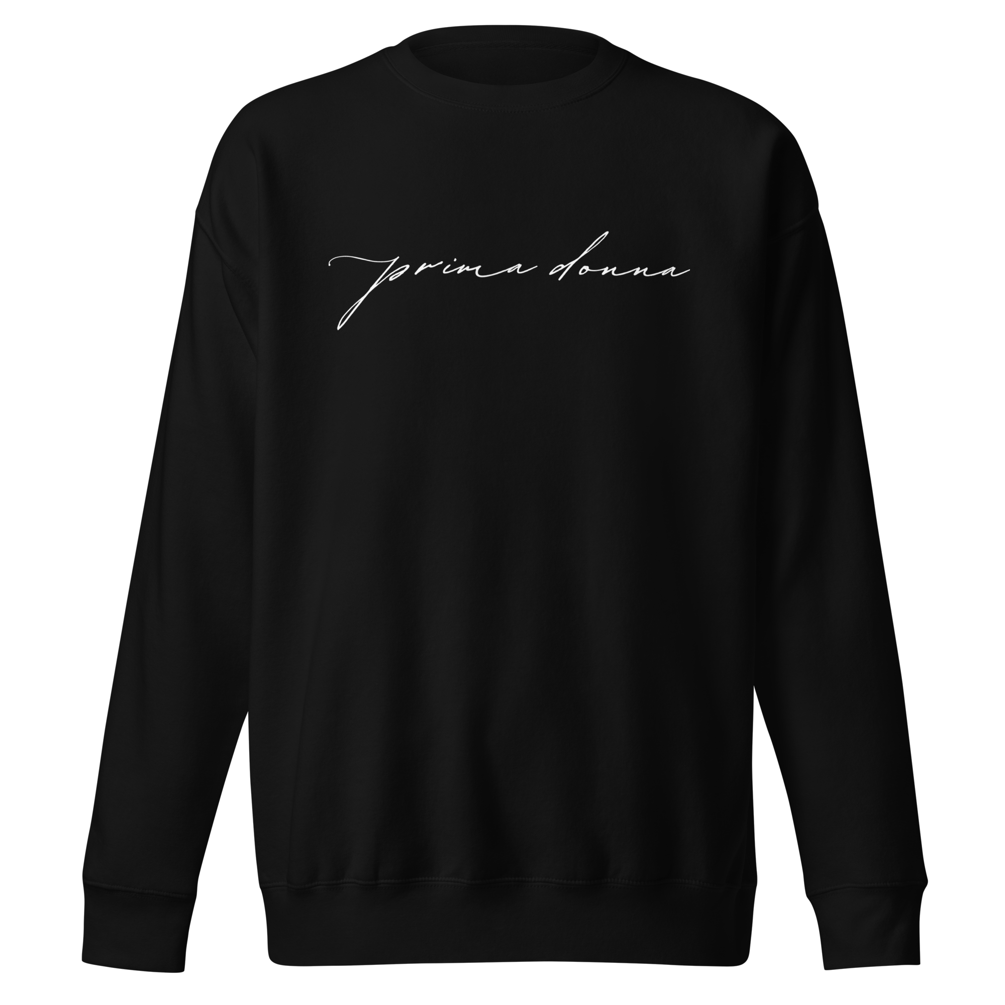 PRIMA DONNA Premium Crew - Black