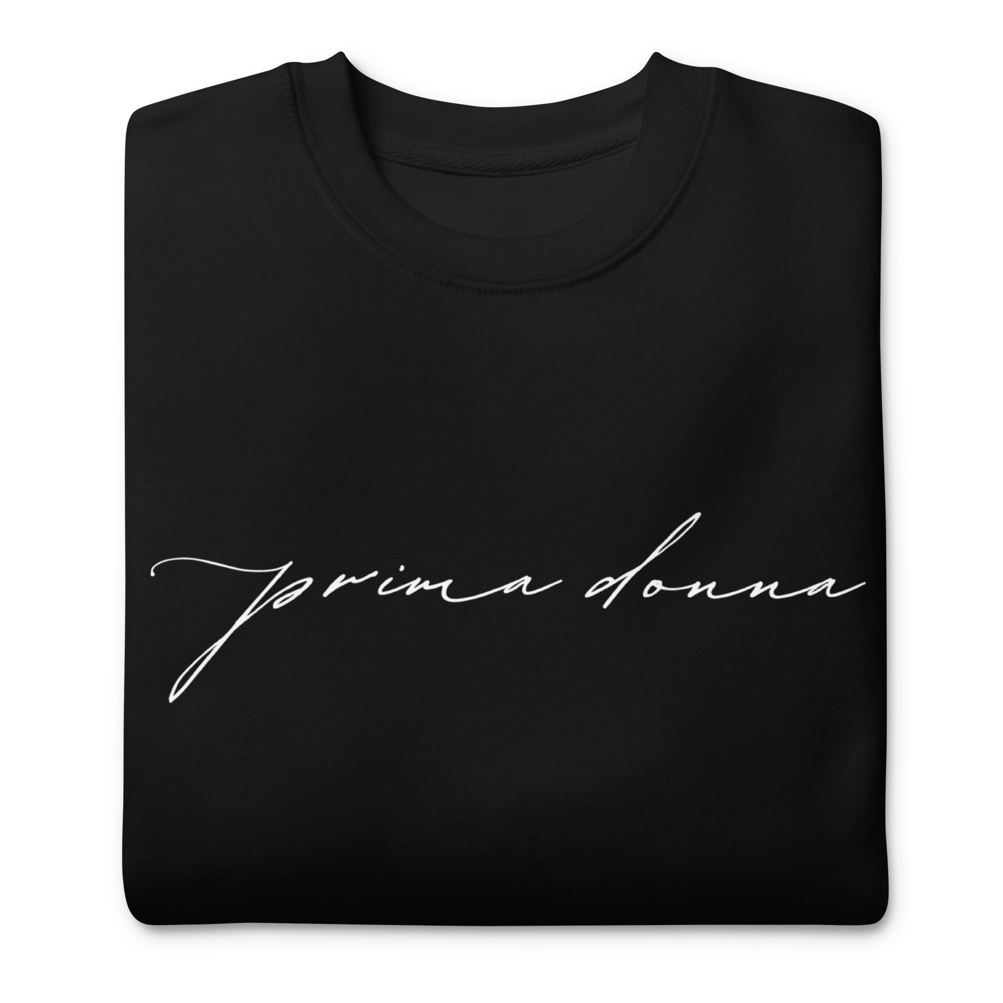 PRIMA DONNA Premium Crew - Black