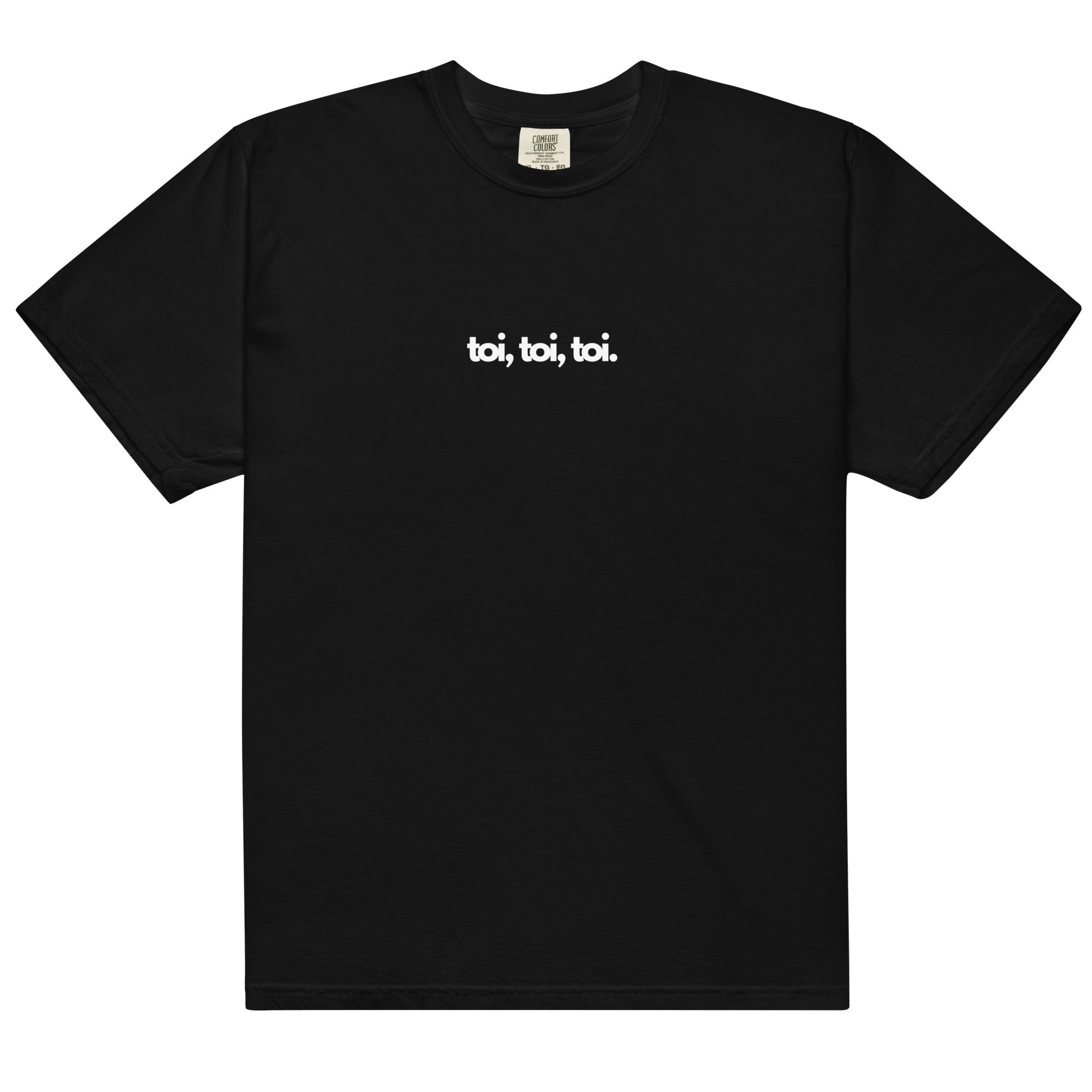 Toi, toi, toi Tee - Black