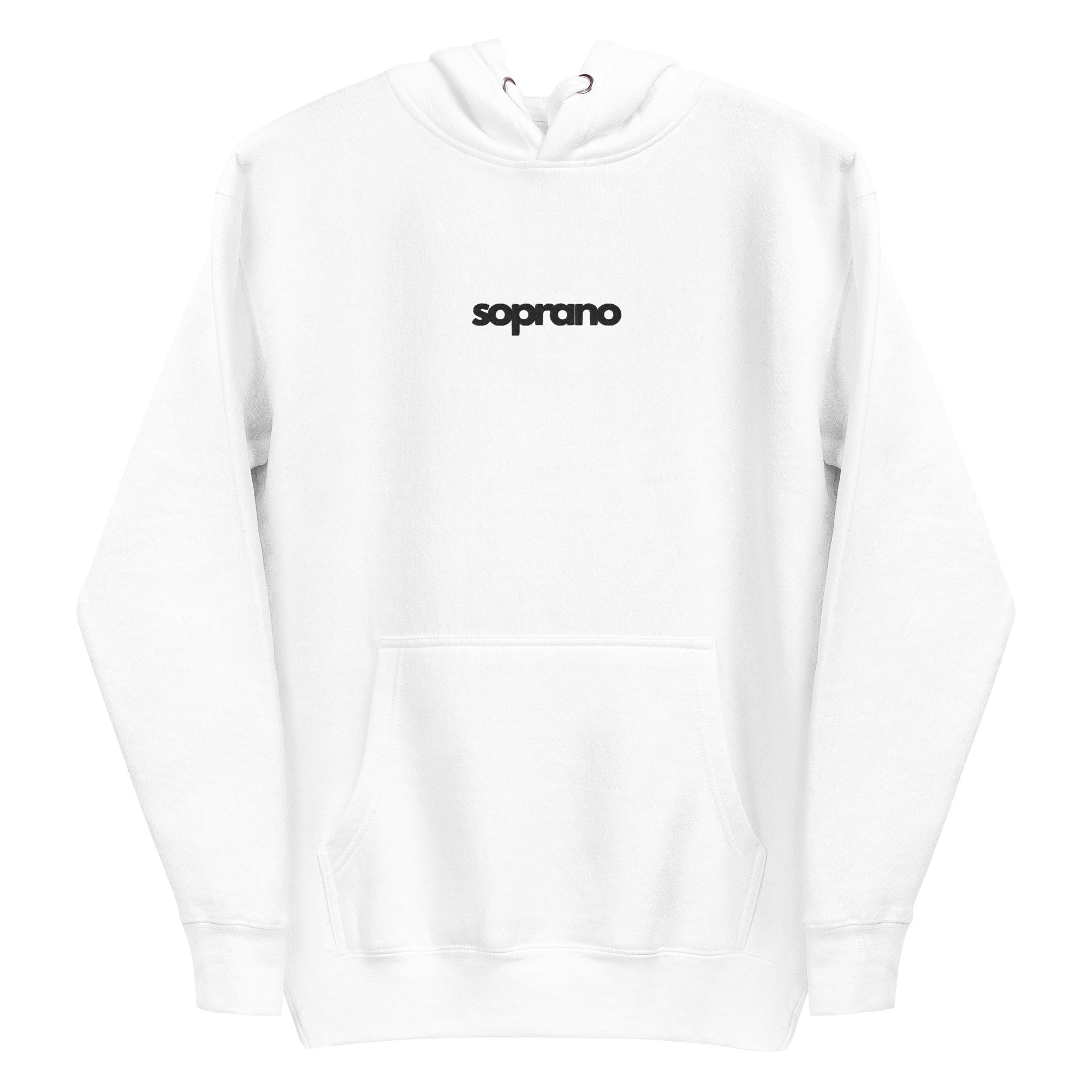 Soprano Premium Hoodie - White