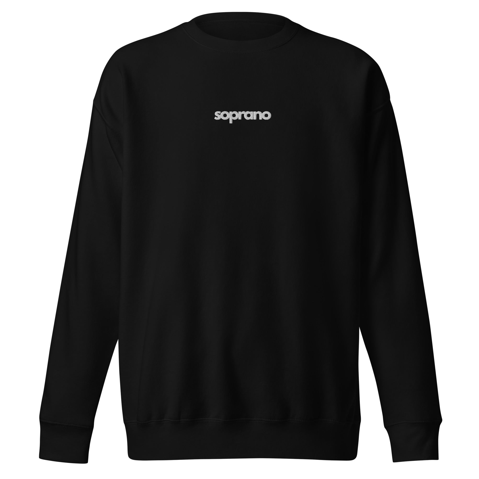 Soprano Premium Crew - Black