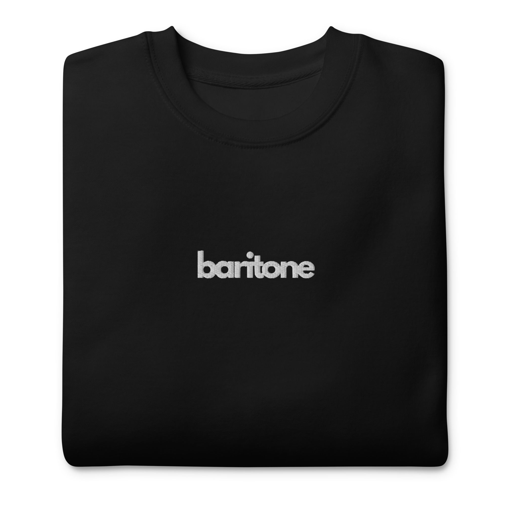 Baritone Premium Crew - Black