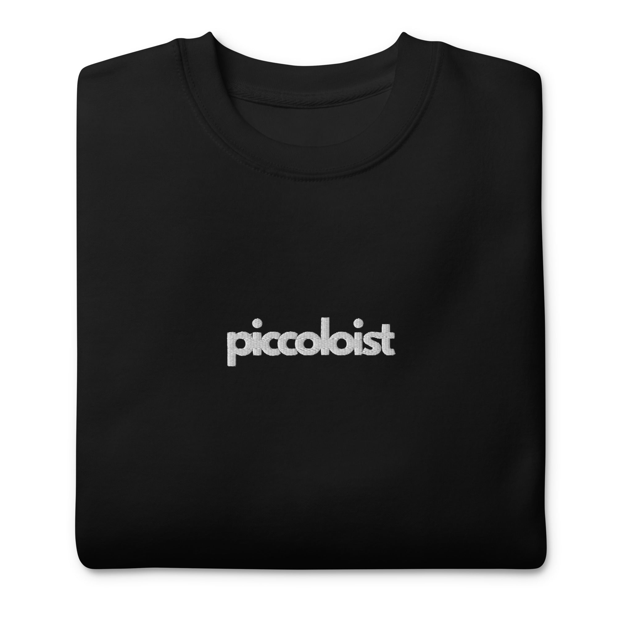 Piccoloist Premium Crew - Black