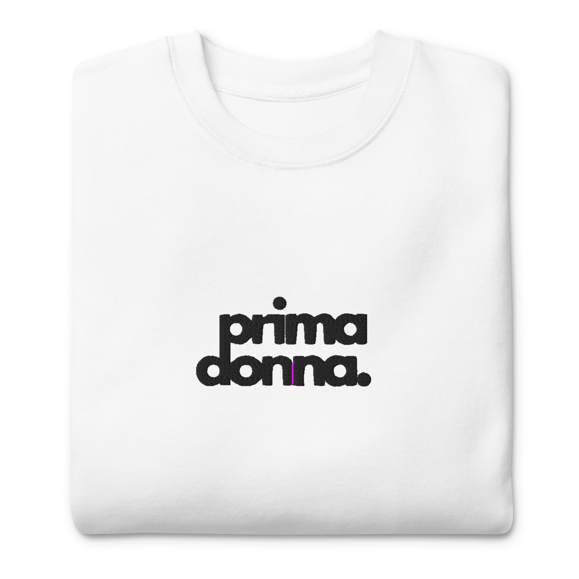 PRIMA DONNA Premium Crew - White