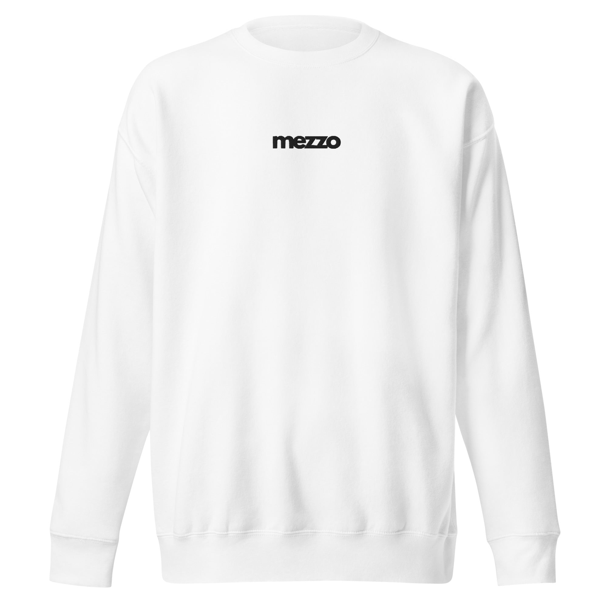 Mezzo Premium Crew - White