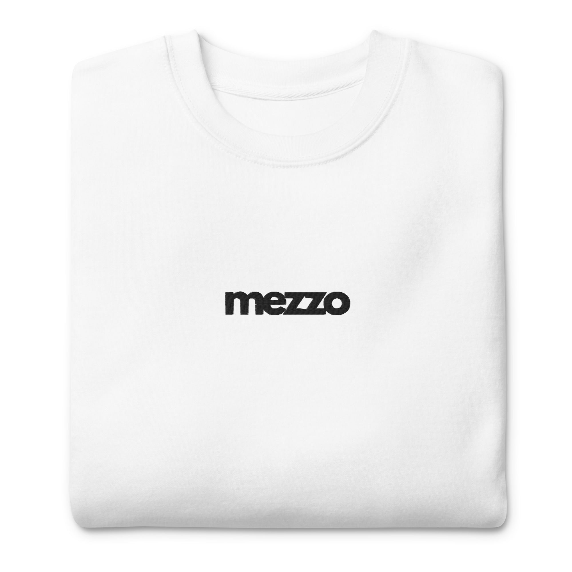 Mezzo Premium Crew - White