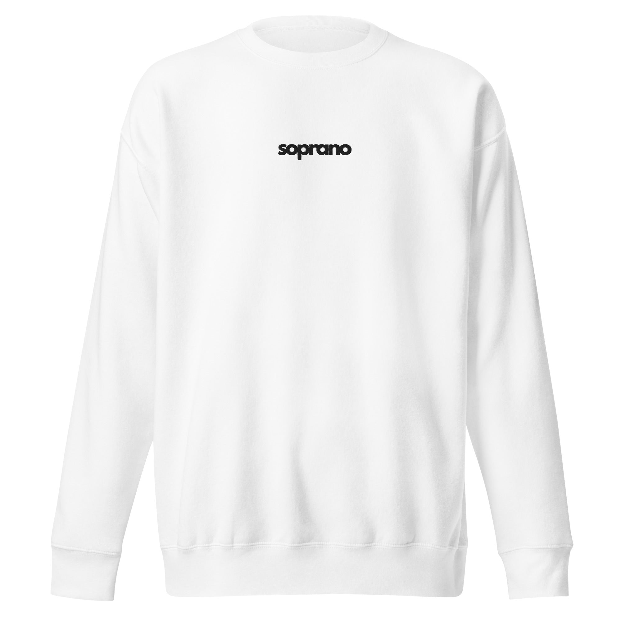 Soprano Premium Crew - White