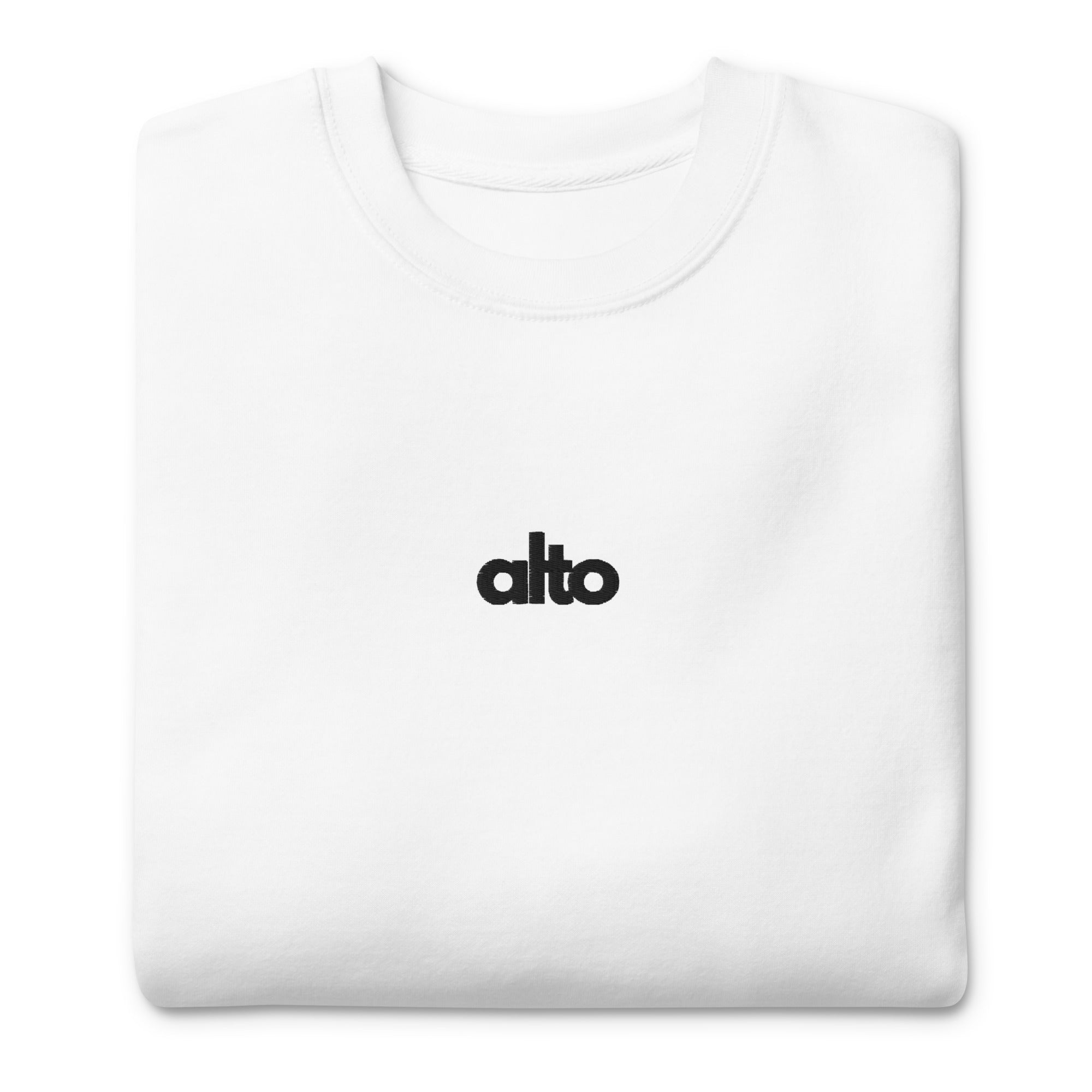 Alto Premium Crew - White