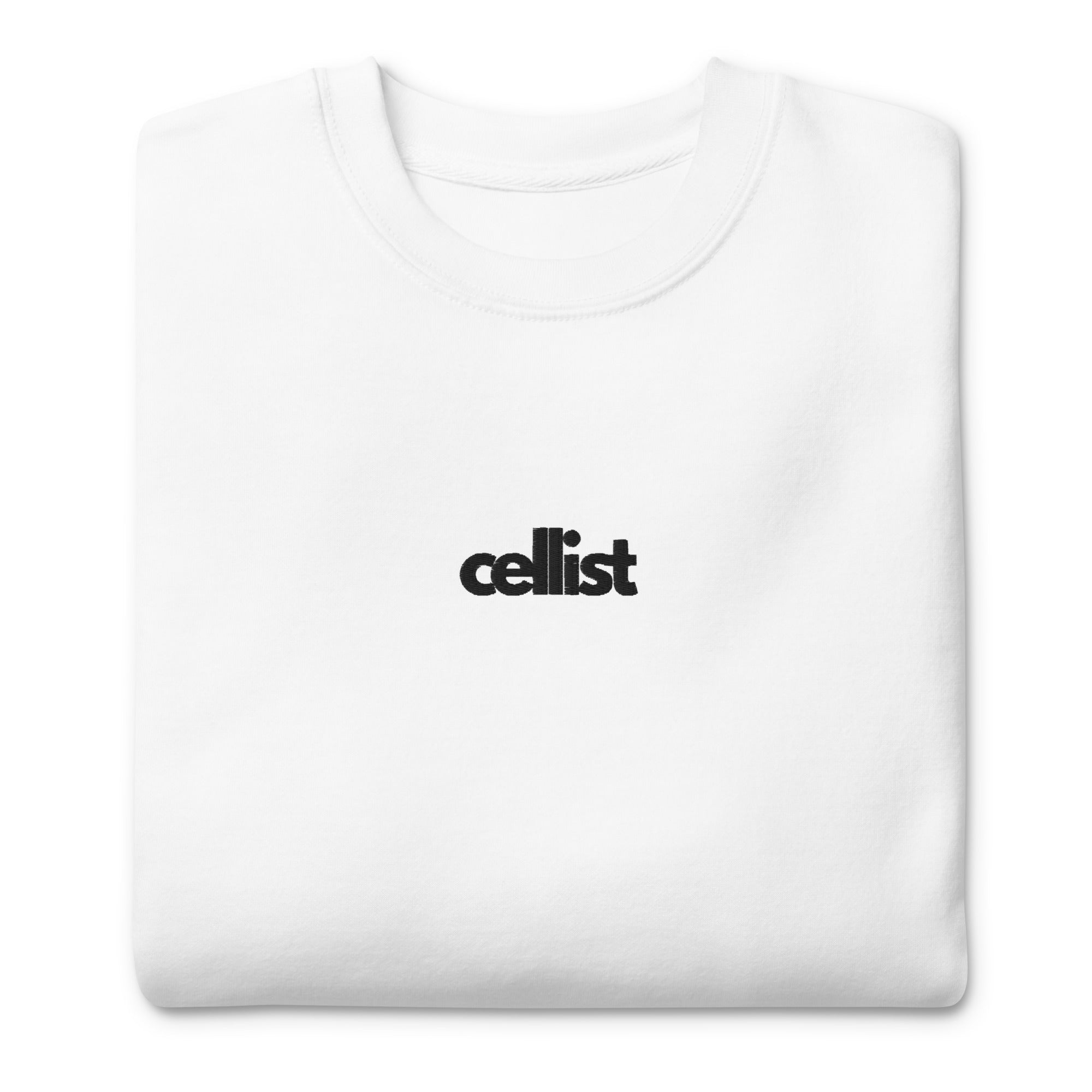 Cellist Premium Crew - White