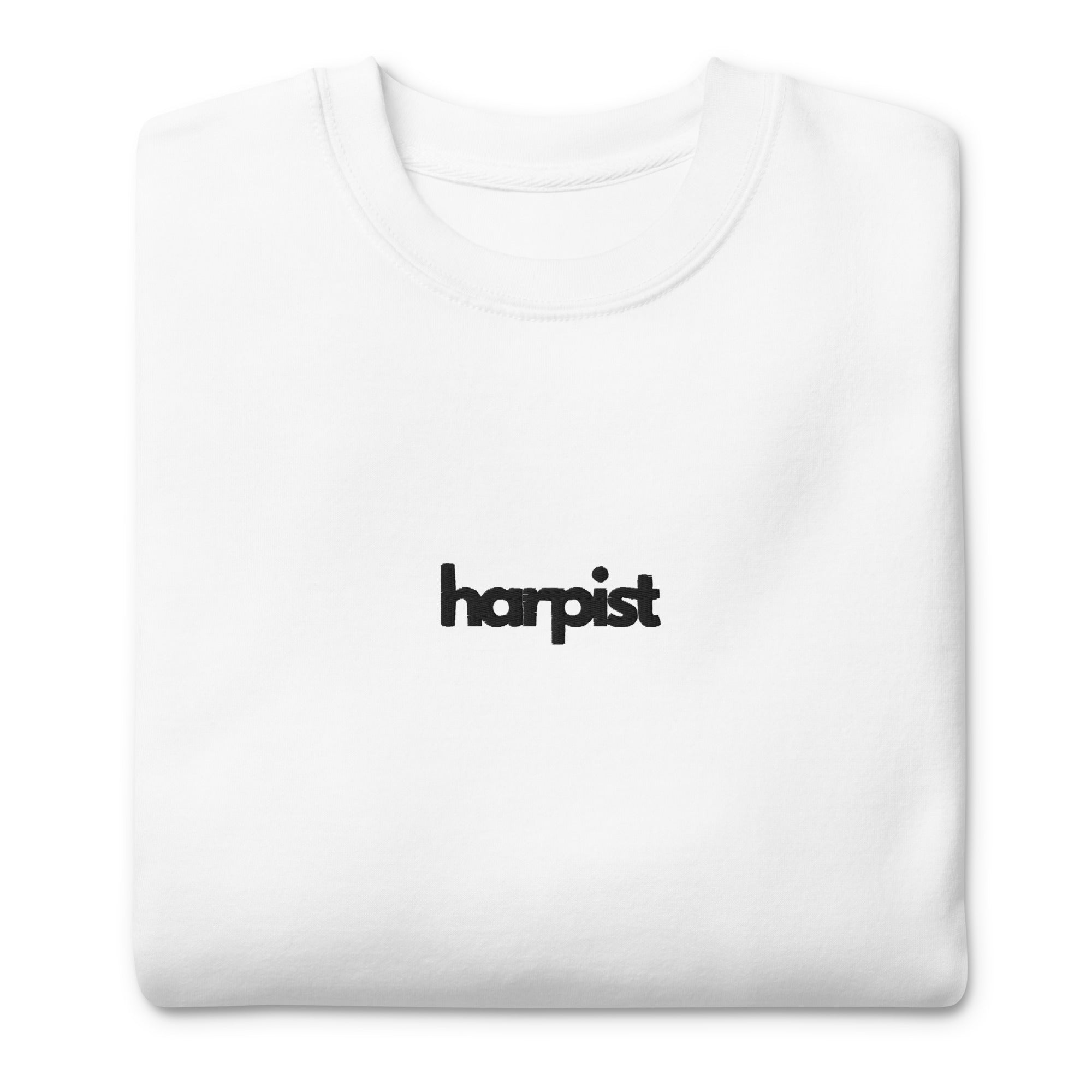 Harpist Premium Crew - White